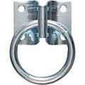 Eat-In N220-616 1.75 x 2.25 Zinc Hitching Ring With Plate EA569449